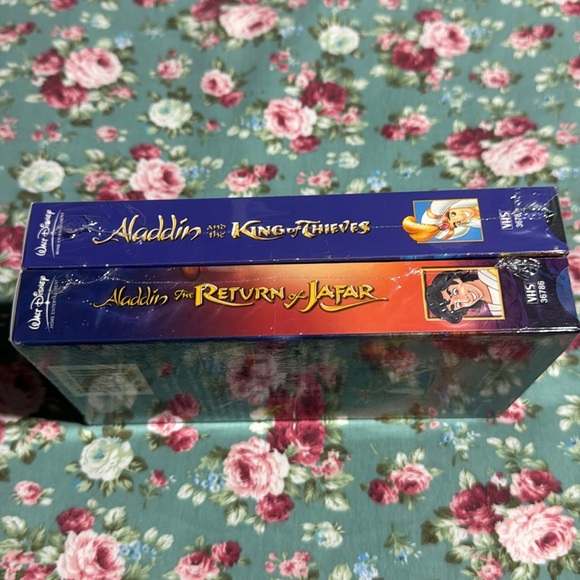 Aladdin 📼 collection: The Return of Jafar, and the King of Thieves. Disney VHS. - Picture 7 of 9